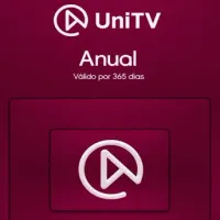 Recarga UniTV anual - 365 dias de acesso completo por R$170